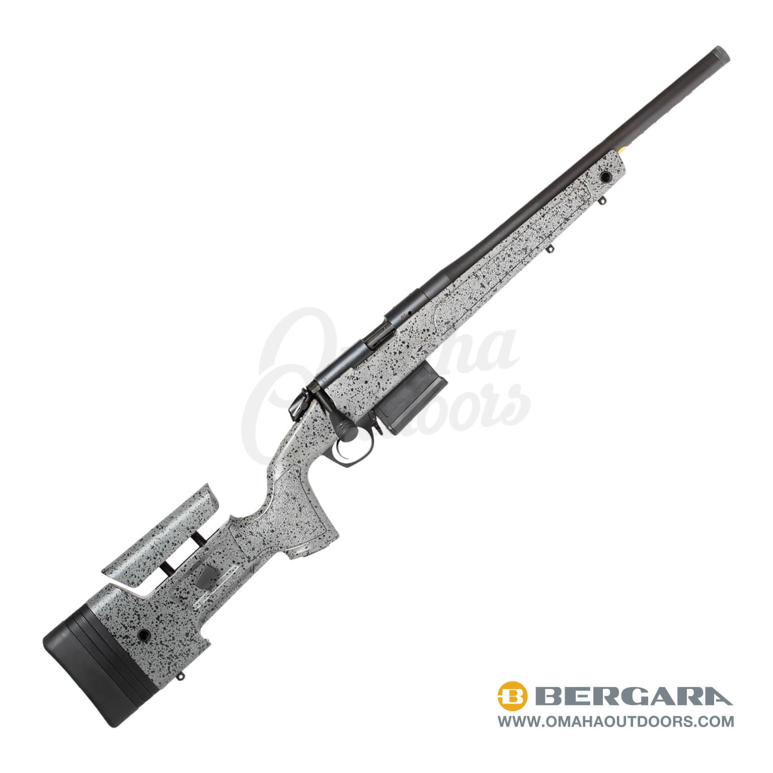 Bergara B14 Trainer Black Fleck Gray Bolt Rifle 10 Rd 22lr 18 Omaha Outdoors