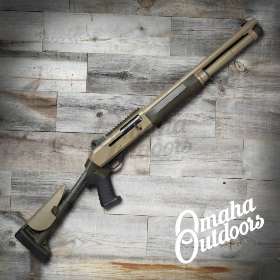 Benelli M4 LE 12 Gauge FDE Shotgun 7 RD 18.5