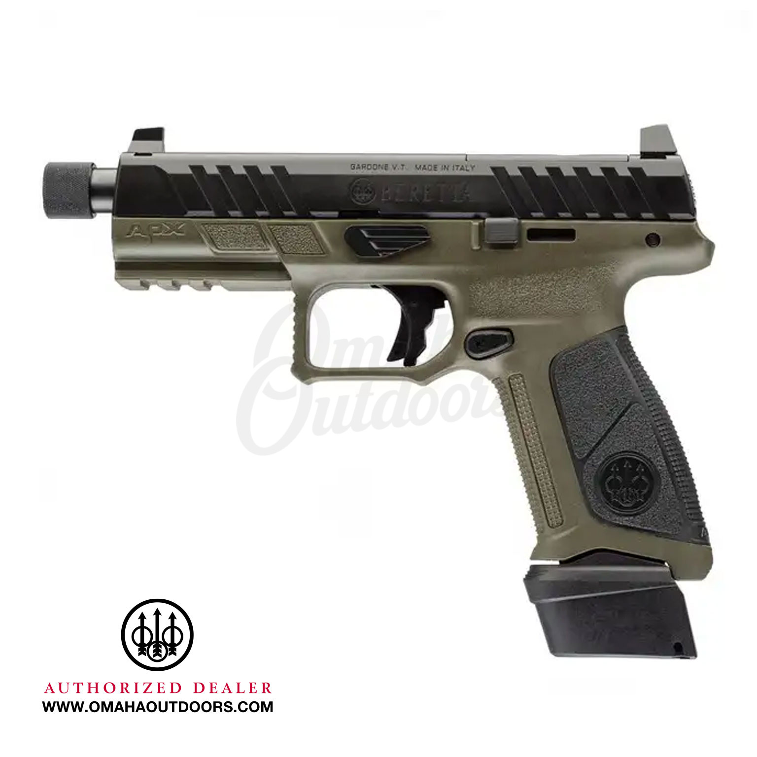Beretta APX A1 Full Size Tactical 21 Round - Omaha Outdoors