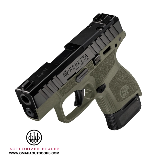 Beretta APX A1 Carry OD Green 1 Magazine - Omaha Outdoors