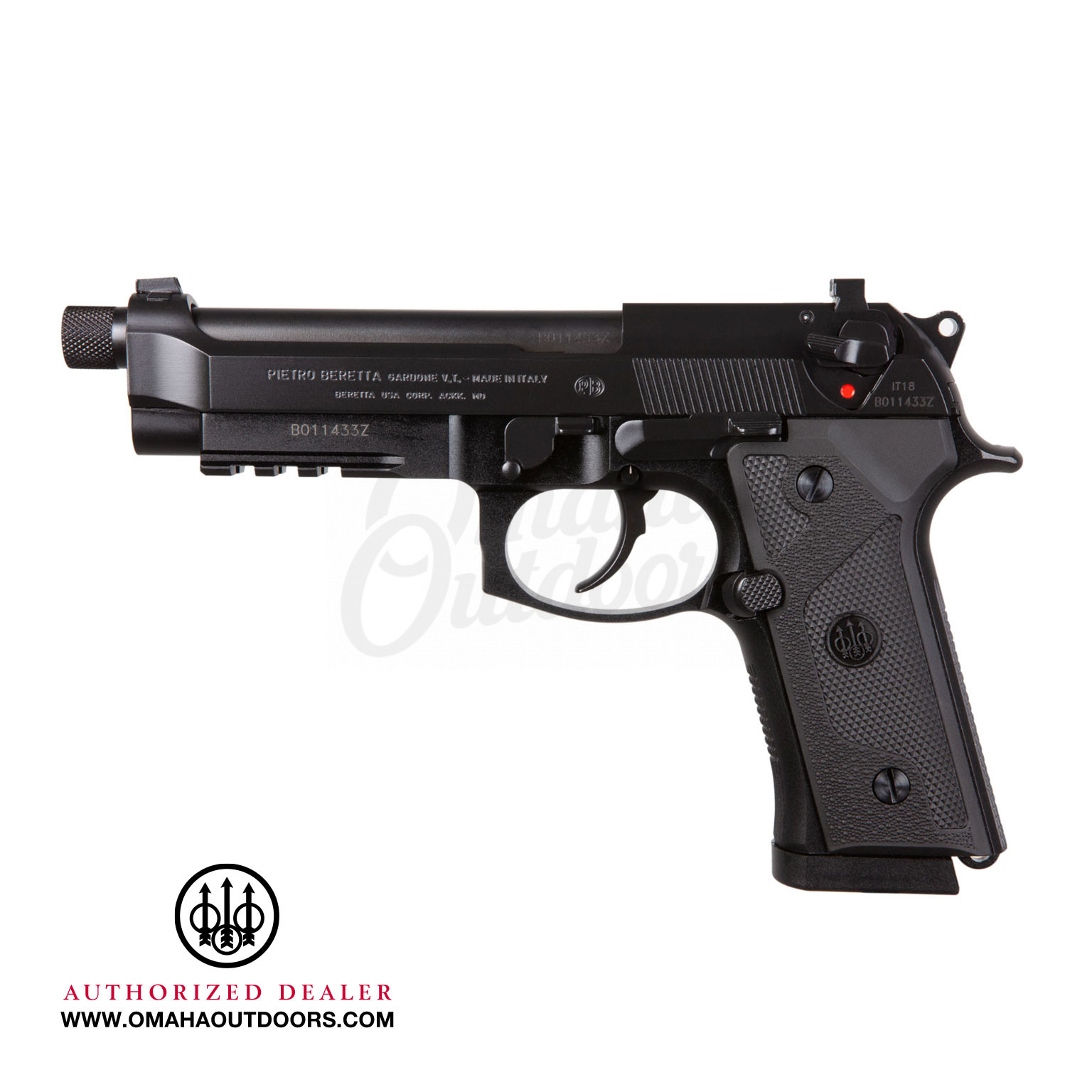 Beretta M9A3 Type F 10 RD 9mm Pistol Night Sights NY Compliant - Omaha ...