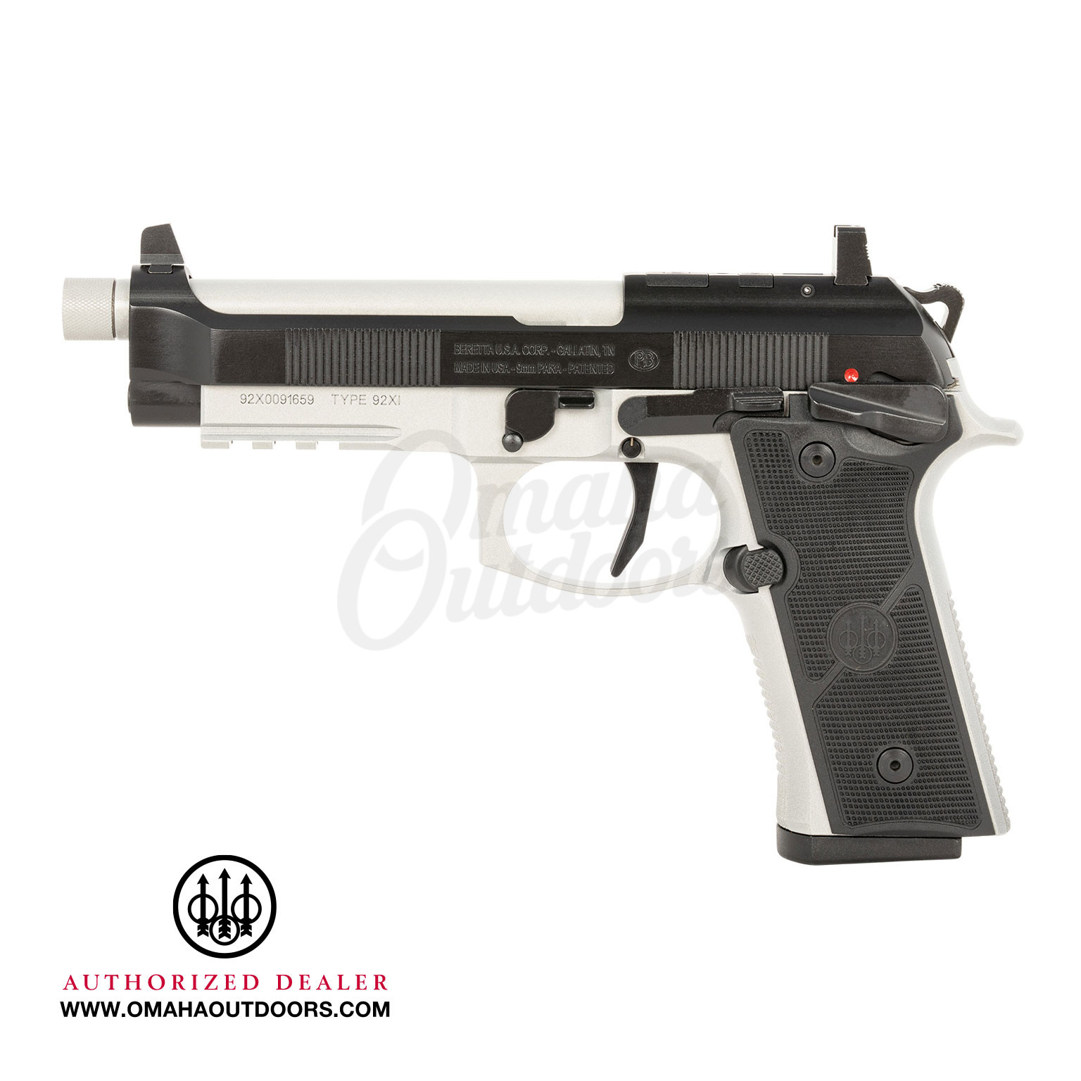 Beretta 92Xi SAO Tactical 18 Round - Omaha Outdoors