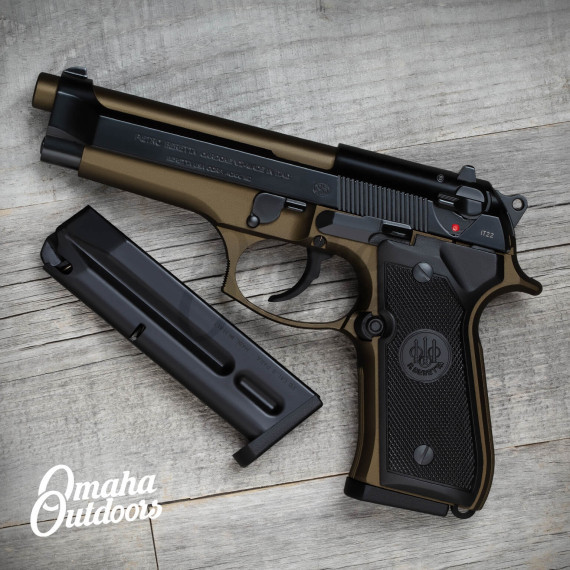 Beretta 92FS Spartan Bronze 10 Round - Omaha Outdoors