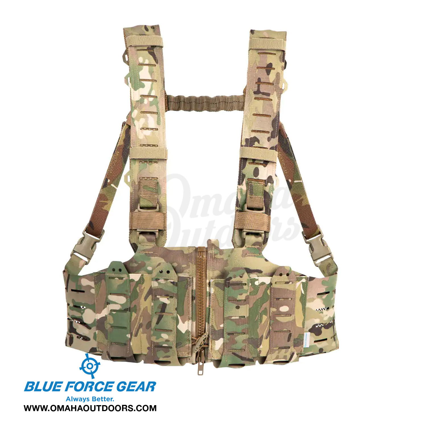 Blue Force Gear Ten-Speed SF 308 Chest Rig MultiCam - Omaha Outdoors