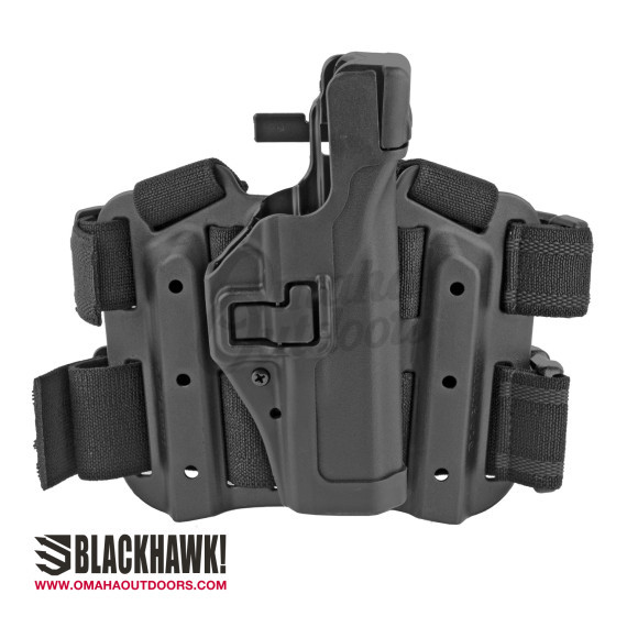 Blackhawk SERPA Level 3 Drop Leg Holster Glock 17 /19 - Omaha Outdoors