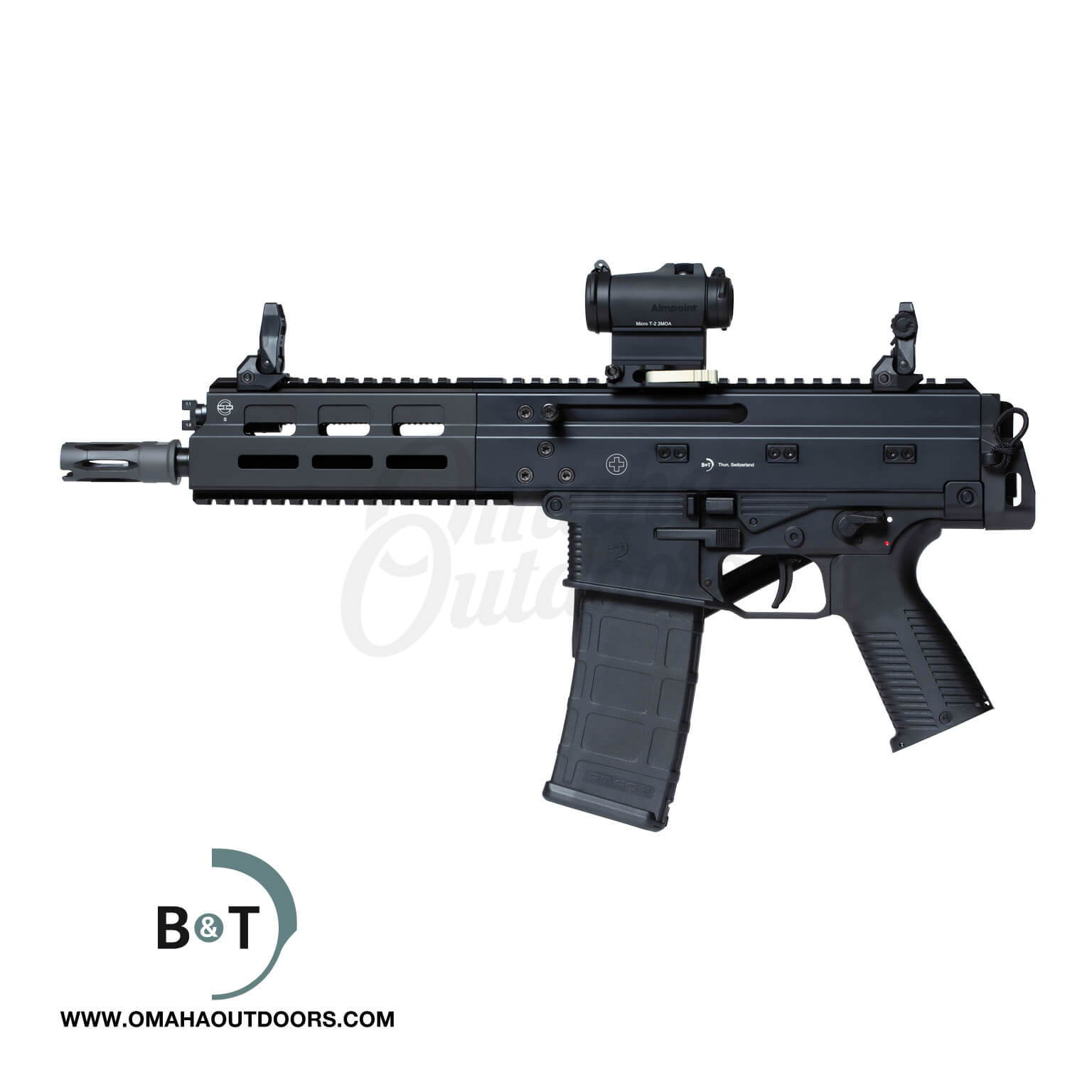 B&T APC223 Pistol 30 RD 223 8.7 T2 Red Dot LRP SBTi Folding Brace ...