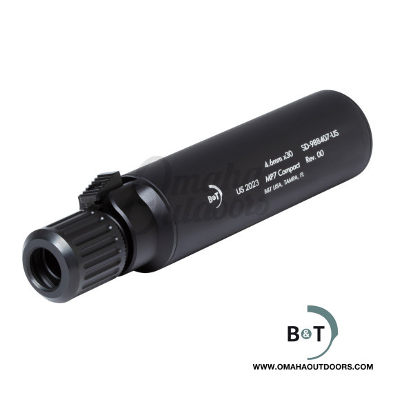 B&T HK MP7 Compact 4.6x30mm Suppressor - Omaha Outdoors