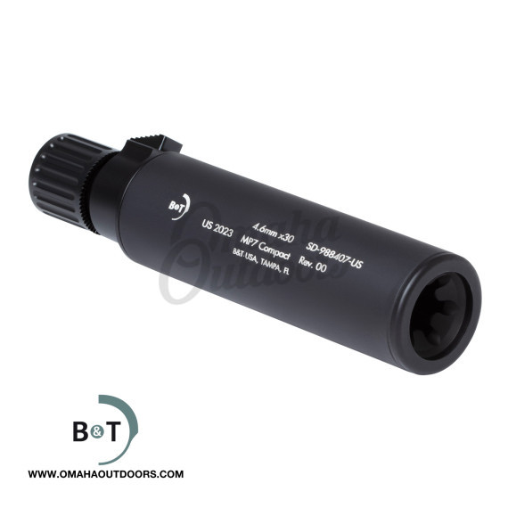 B&T HK MP7 Compact 4.6x30mm Suppressor - Omaha Outdoors