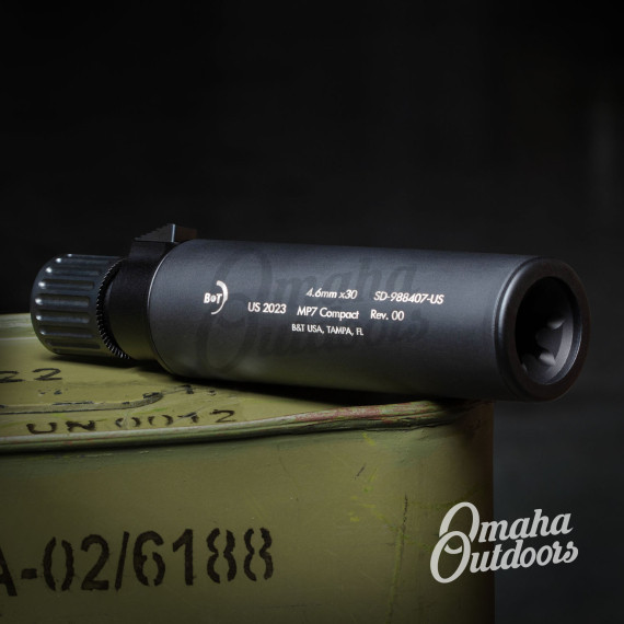 B&T HK MP7 Compact 4.6x30mm Suppressor - Omaha Outdoors