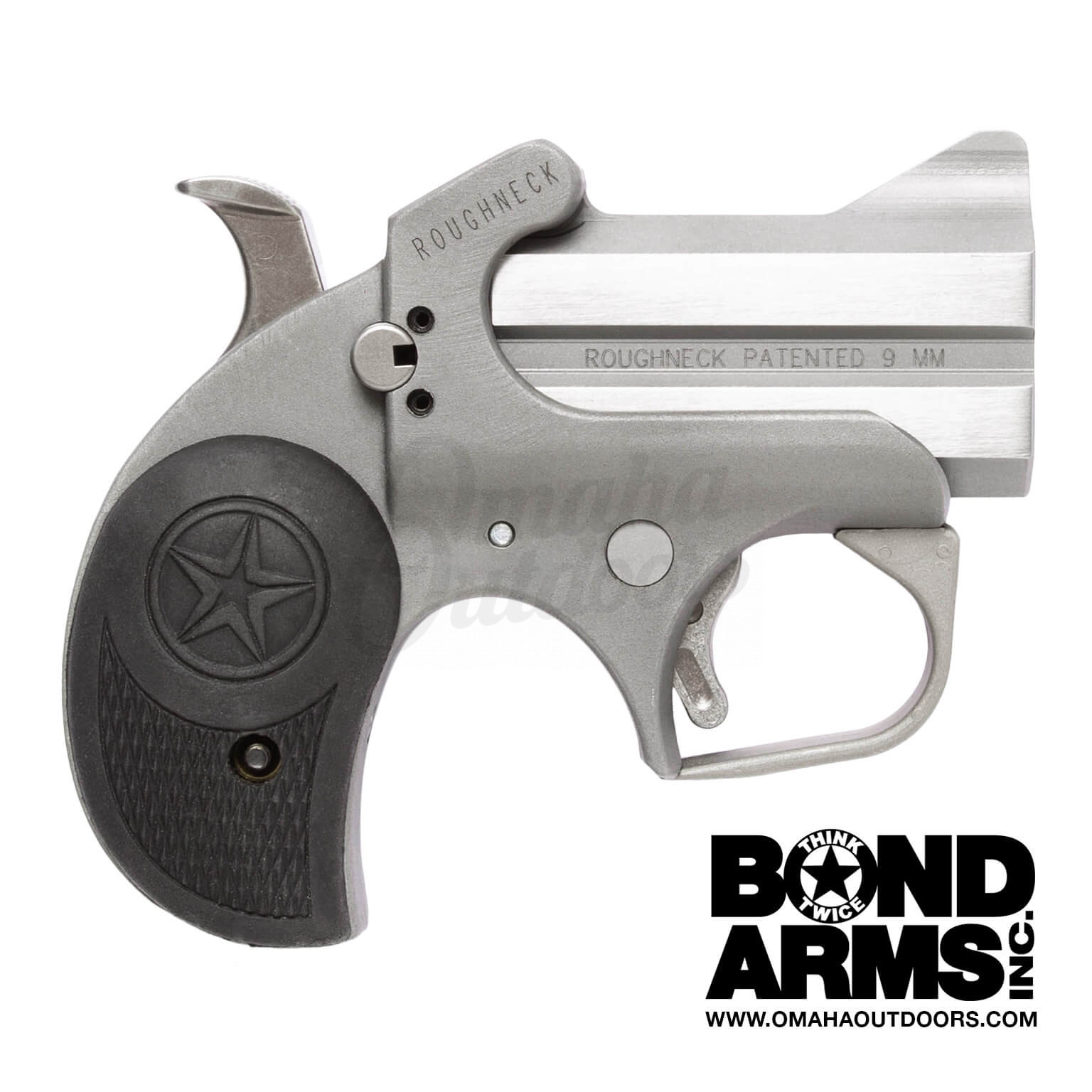 Bond Arms Roughneck 2 RD 9mm 2.5" Derringer - Omaha Outdoors