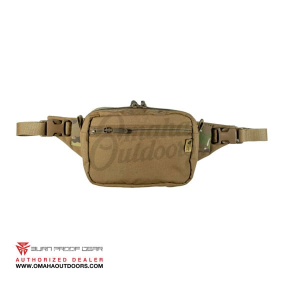 Burn Proof Gear Fanny Pack Coyote Brown - Omaha Outdoors
