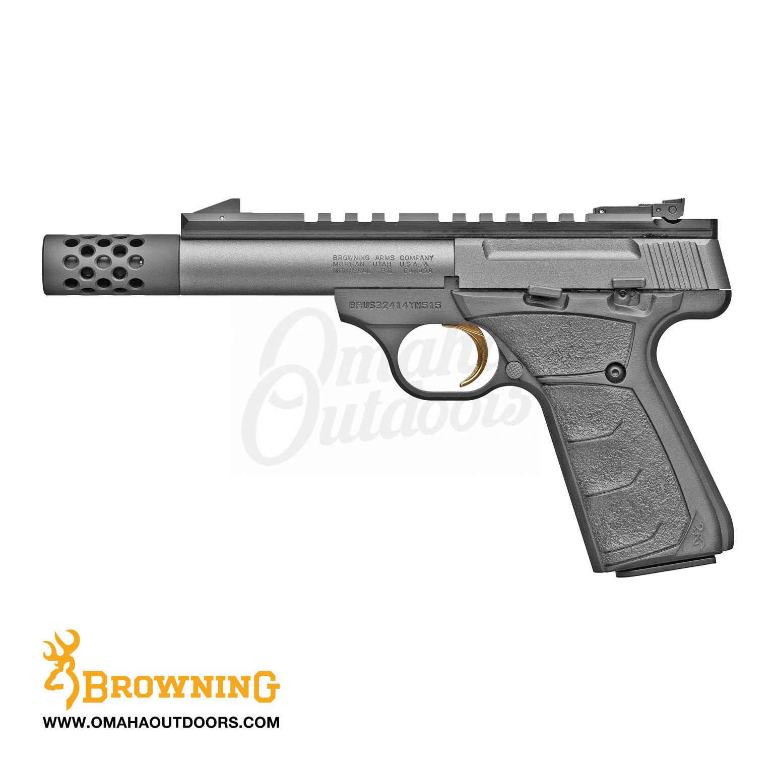 Browning Buck Mark Field Target Micro Tungsten Pistol 10 Rd 22lr