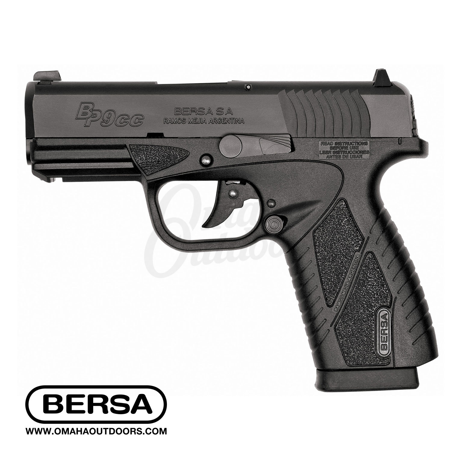 Bersa BP9CC Pistol - Omaha Outdoors