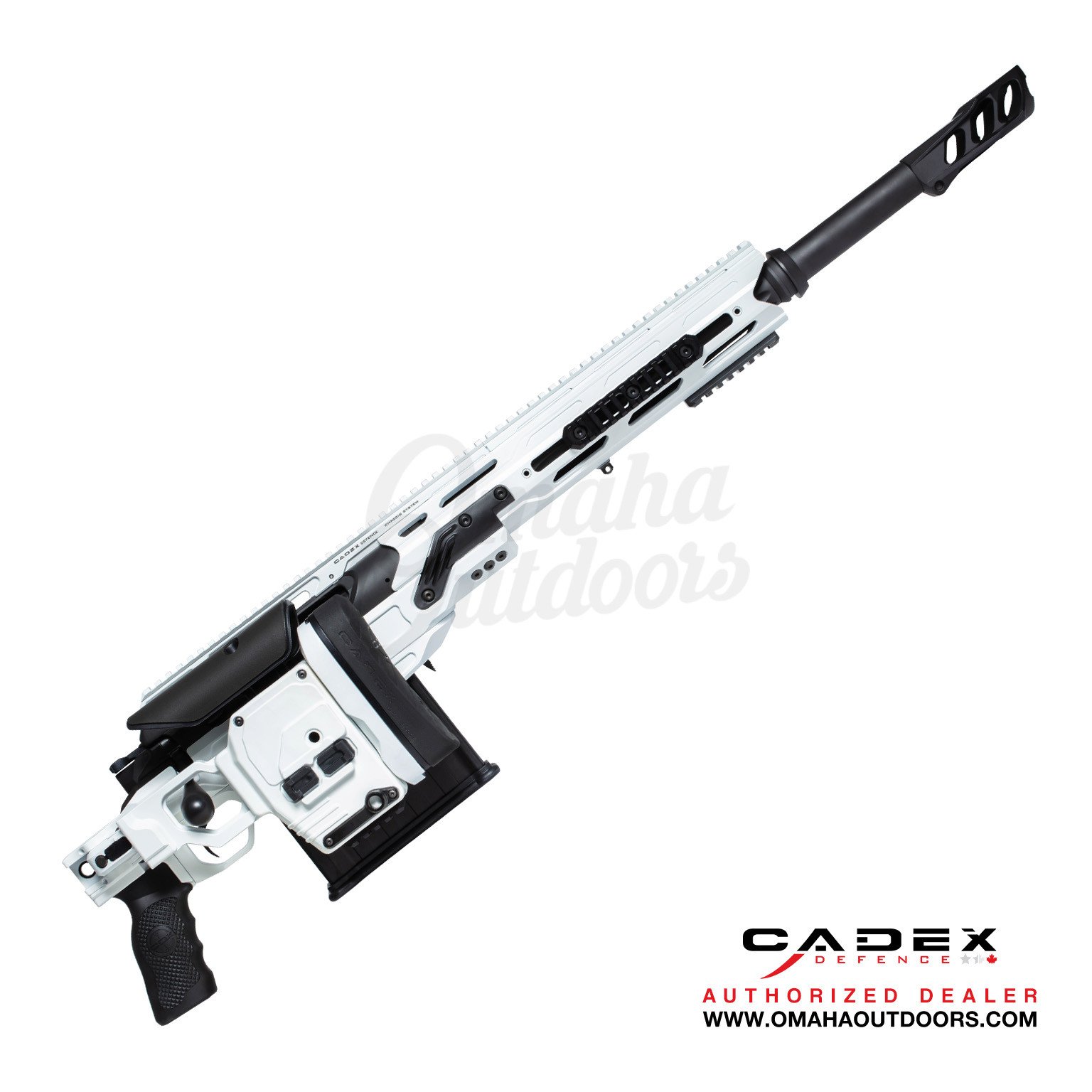 Cadex MX-1 Muzzle Break for calibers for .50 cal BMG available here in the  USA