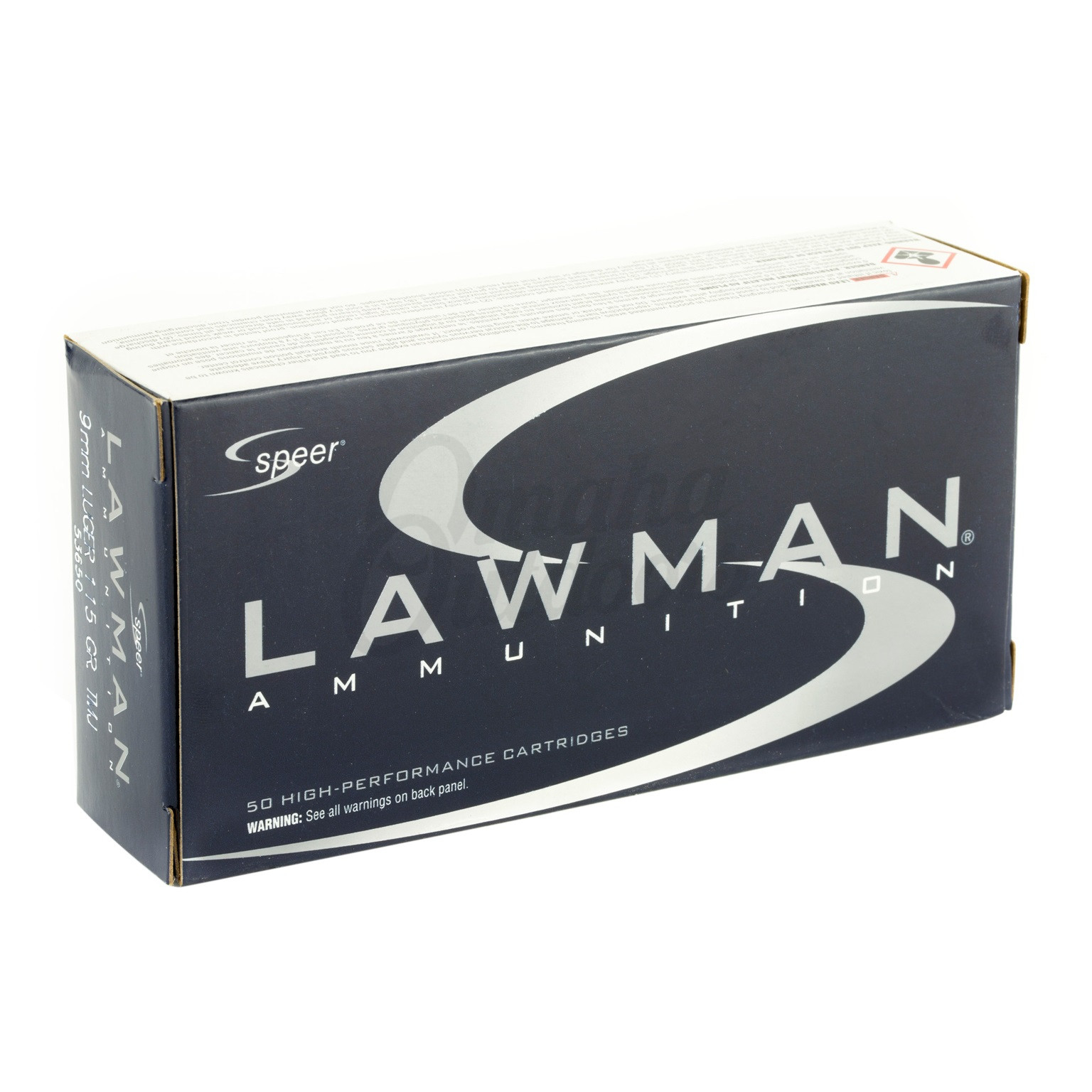 Speer Lawman 9mm Ammo 115 Grain TMJ Round Nose 50 Round Box - Omaha ...