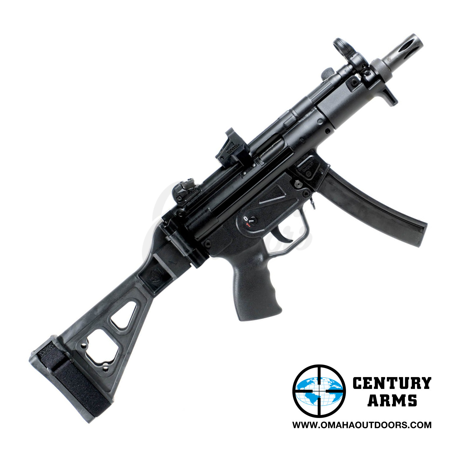 Century Arms AP5-P Pistol Shield Optic With Brace - Omaha Outdoors