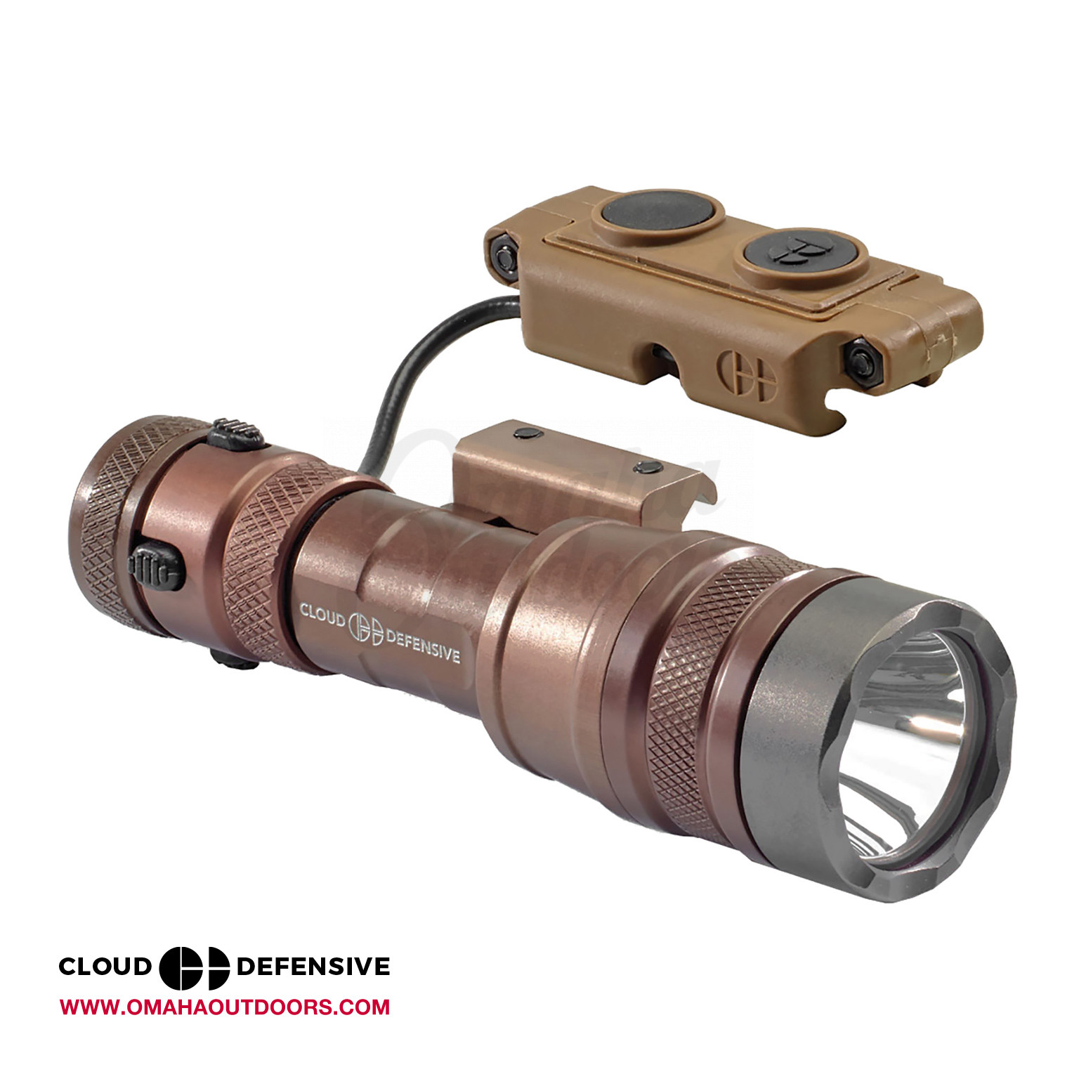 Cloud Defensive REIN Micro Weapon Light w/ Switch - FDE