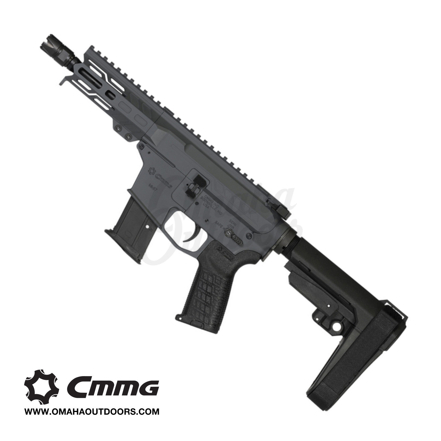 Cmmg banshee mk57 sniper grey