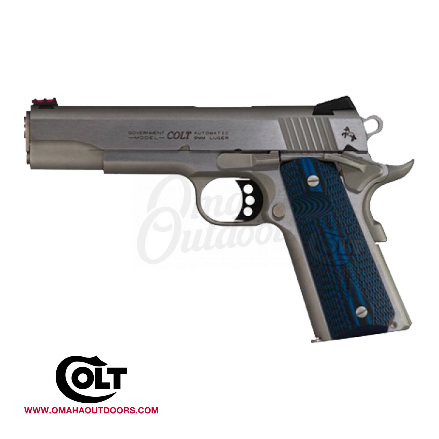 Colt Competition Series 80 45 ACP Pistol Stainless - Omaha Outdoors