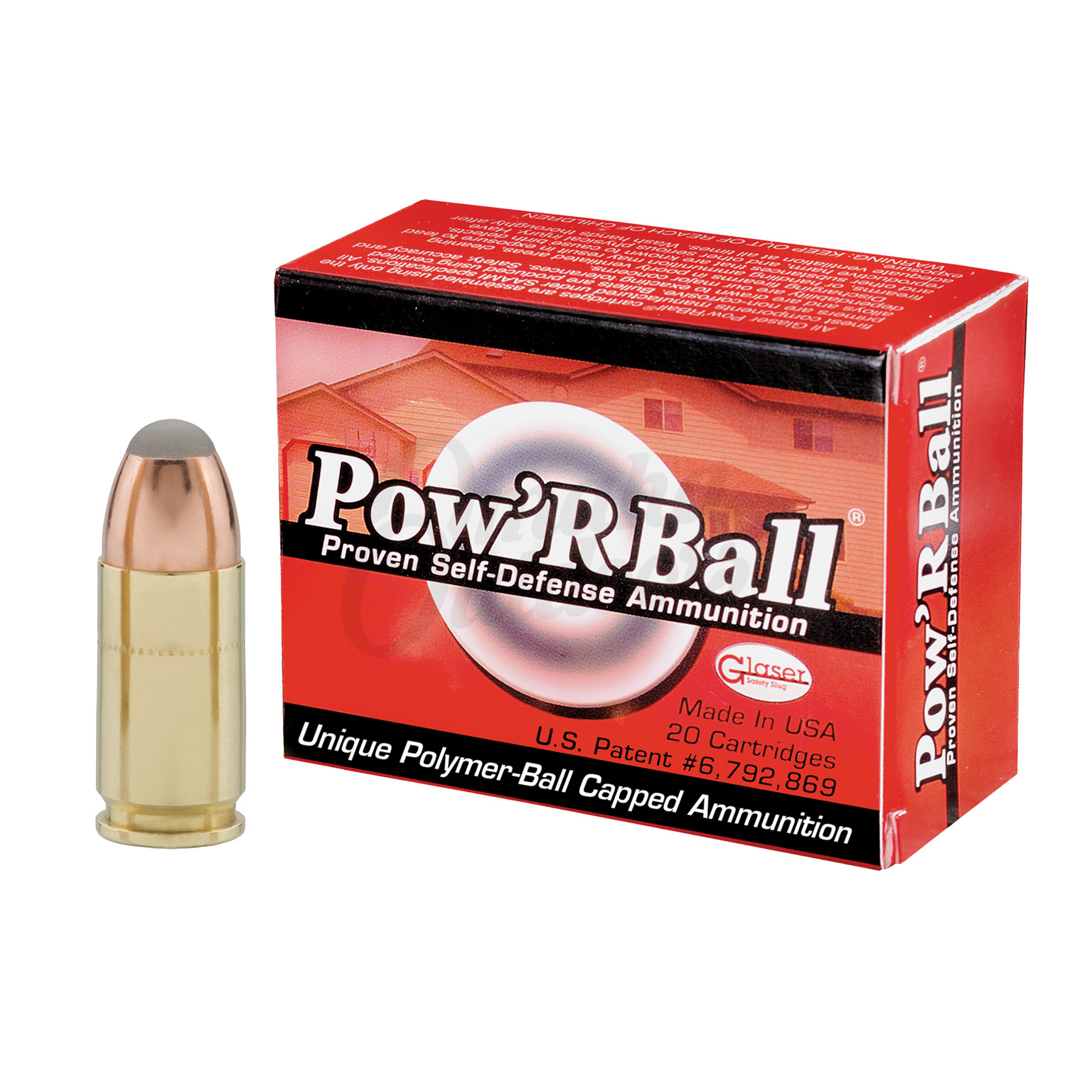 CorBon Pow'rBall Ammo 9mm 100 gr Pow'rBall 20 Round Box PB9100 - Omaha ...