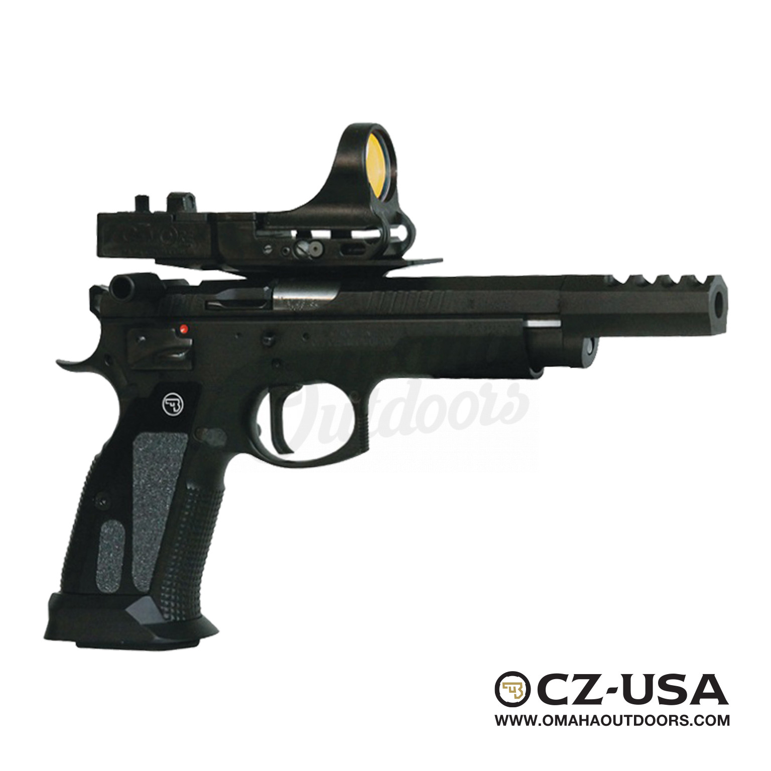 Notify Me - CZ 75 TS Czechmate Pistol 10 RD 9mm Threaded Barrel C-MORE ...