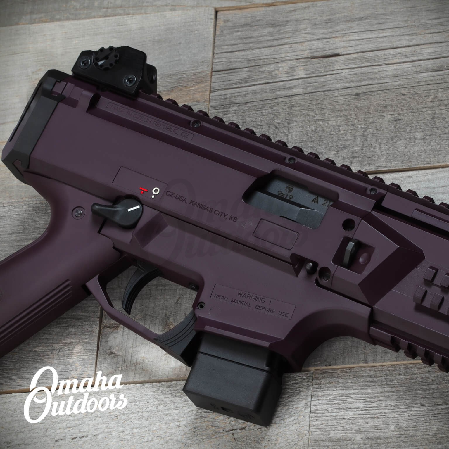 Cz Scorpion Evo S Pistol Plum Round Omaha Outdoors