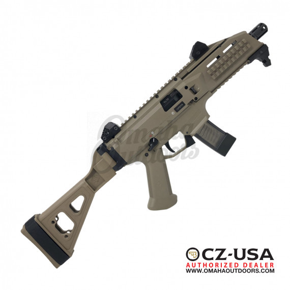 CZ Scorpion EVO 3 S1 FDE Pistol 20 RD 9mm SB Tactical Brace - Omaha ...