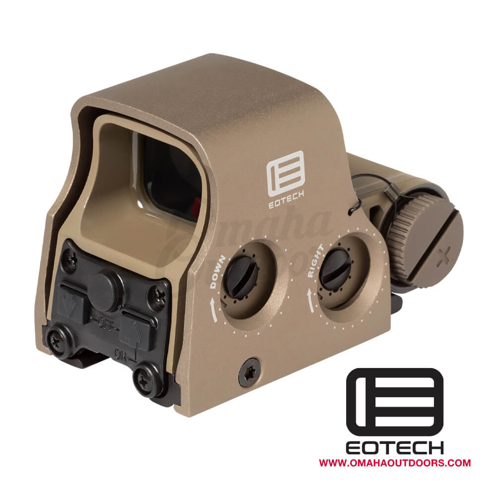 EOTech XPS2-2TAN Holographic Weapon Sight Scope 68 MOA Circle 1 MOA Red Dot 2 