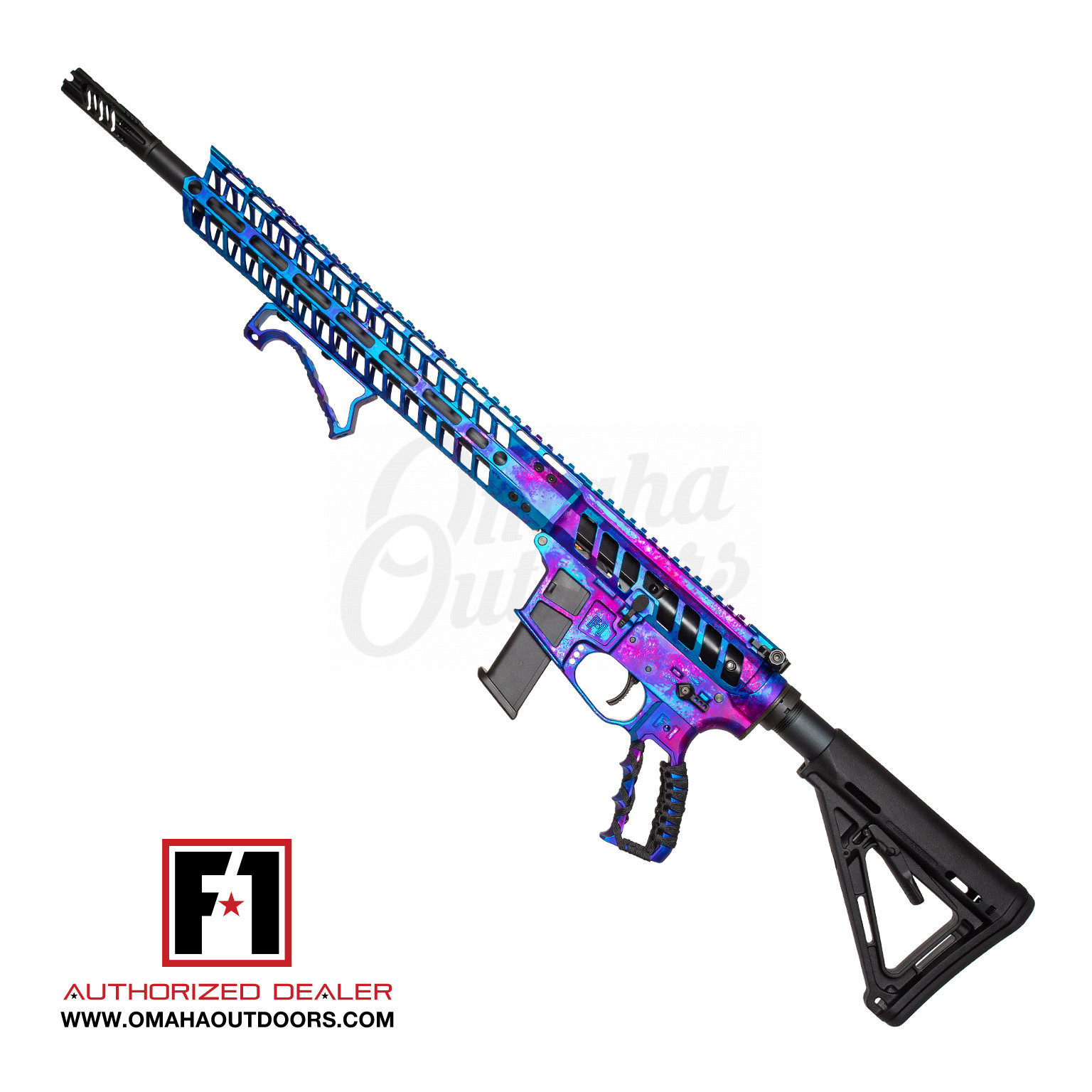 F1 Firearms UDP-9 Skeletonized Mermaid AR-9 Rifle 17 RD 9mm 16