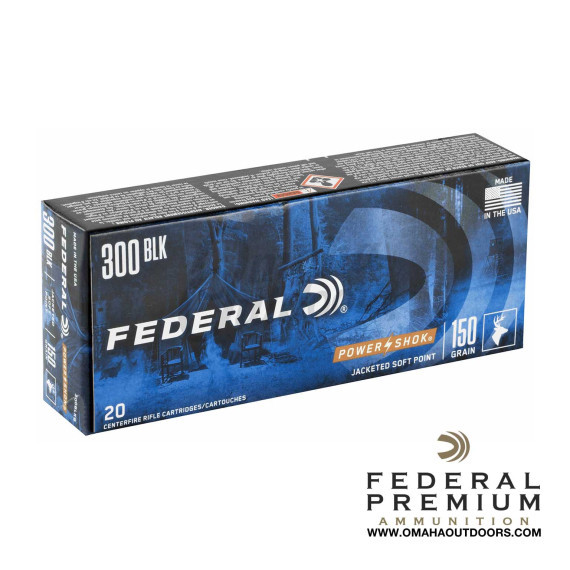 Federal Power Shok 300 Blackout 150 Grain - Omaha Outdoors