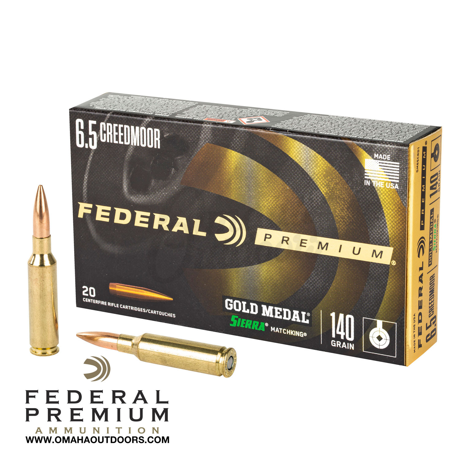 Federal gold medal sierra matchking 6 5 creedmoor