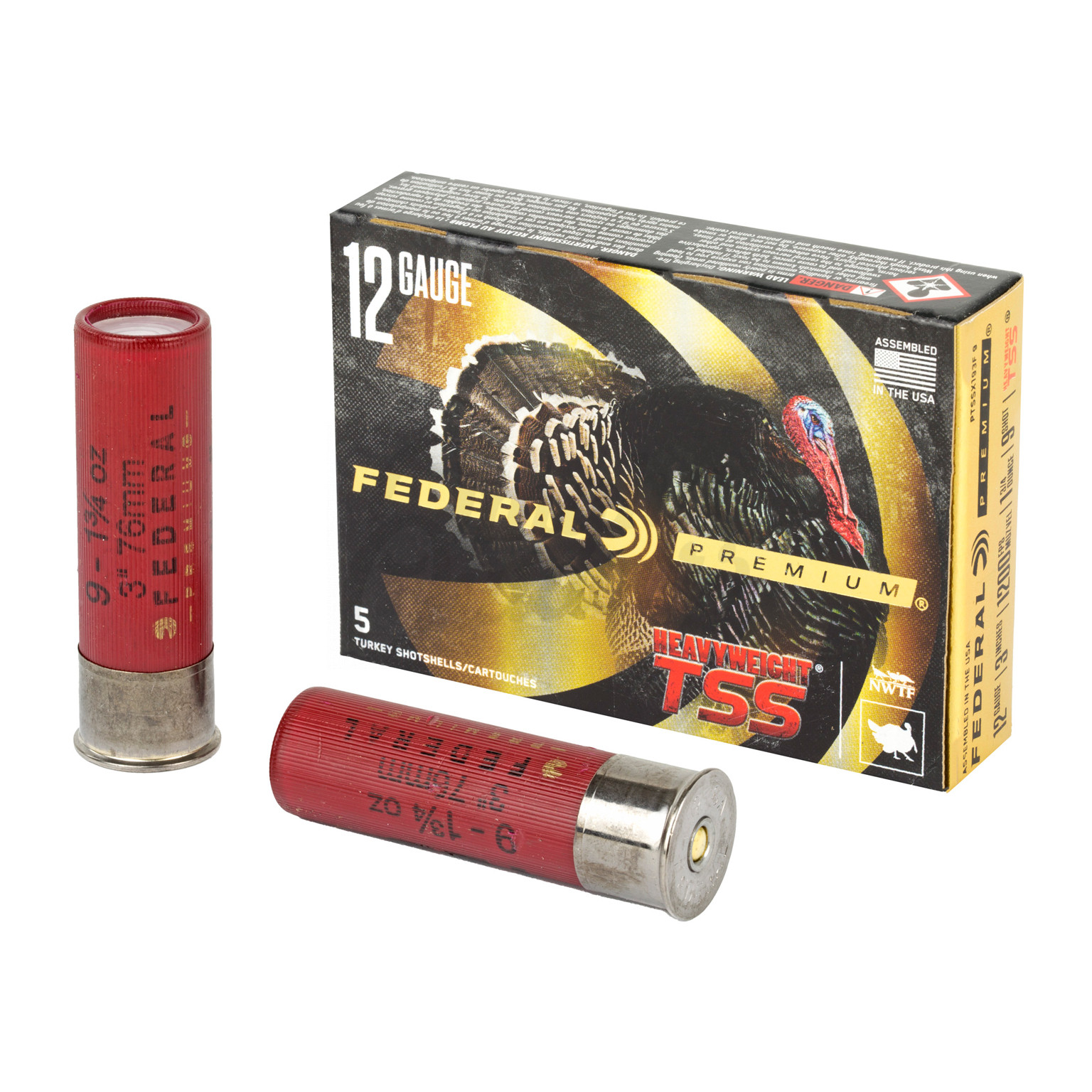 Federal TSS 12 GA 9 Shot 5 Rounds - Omaha Outdoors