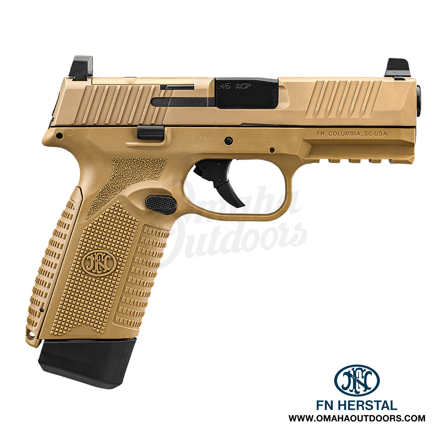 FN 545 MRD FDE - Omaha Outdoors