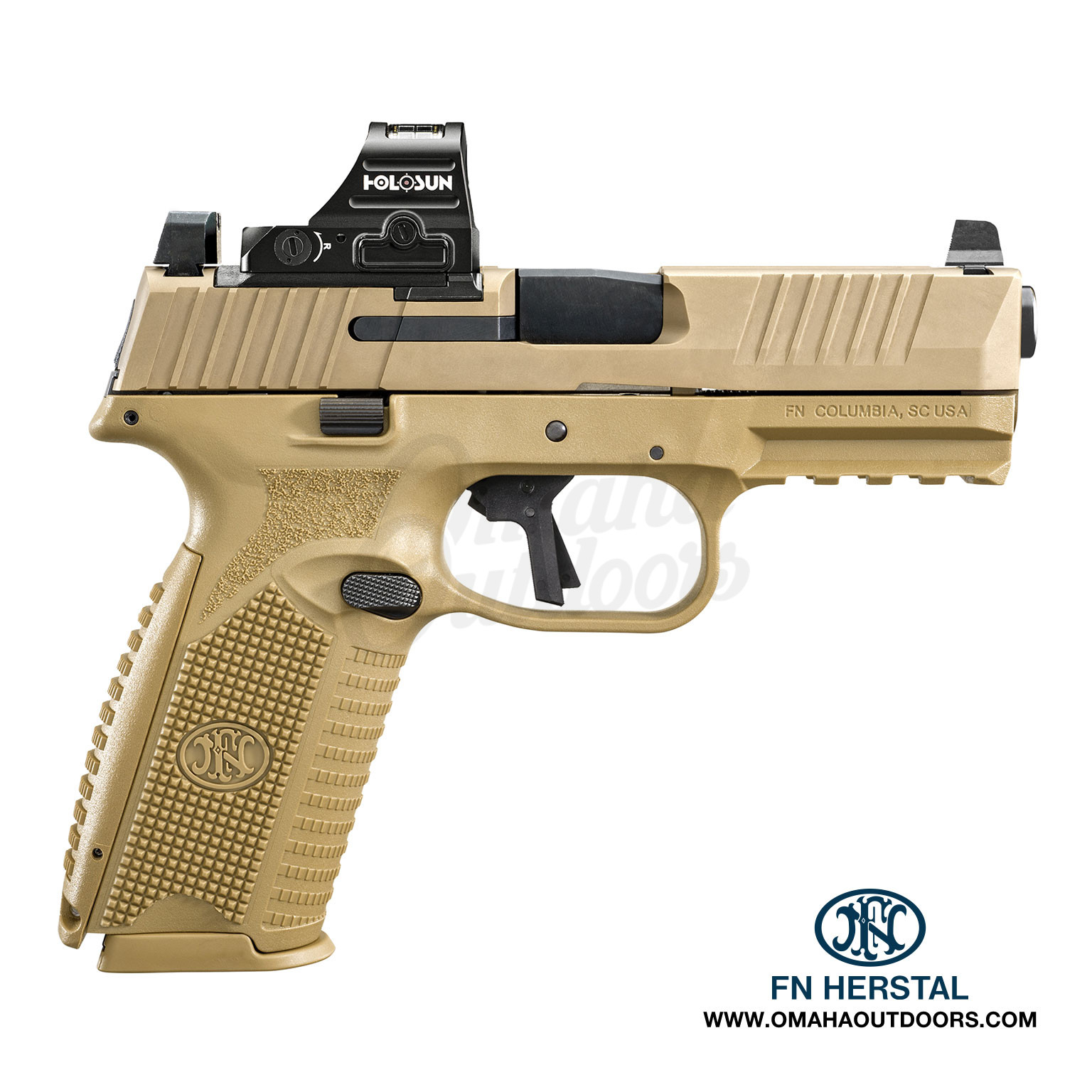 FN 509 MRD FDE 10 Round With Holosun 407C - Omaha Outdoors