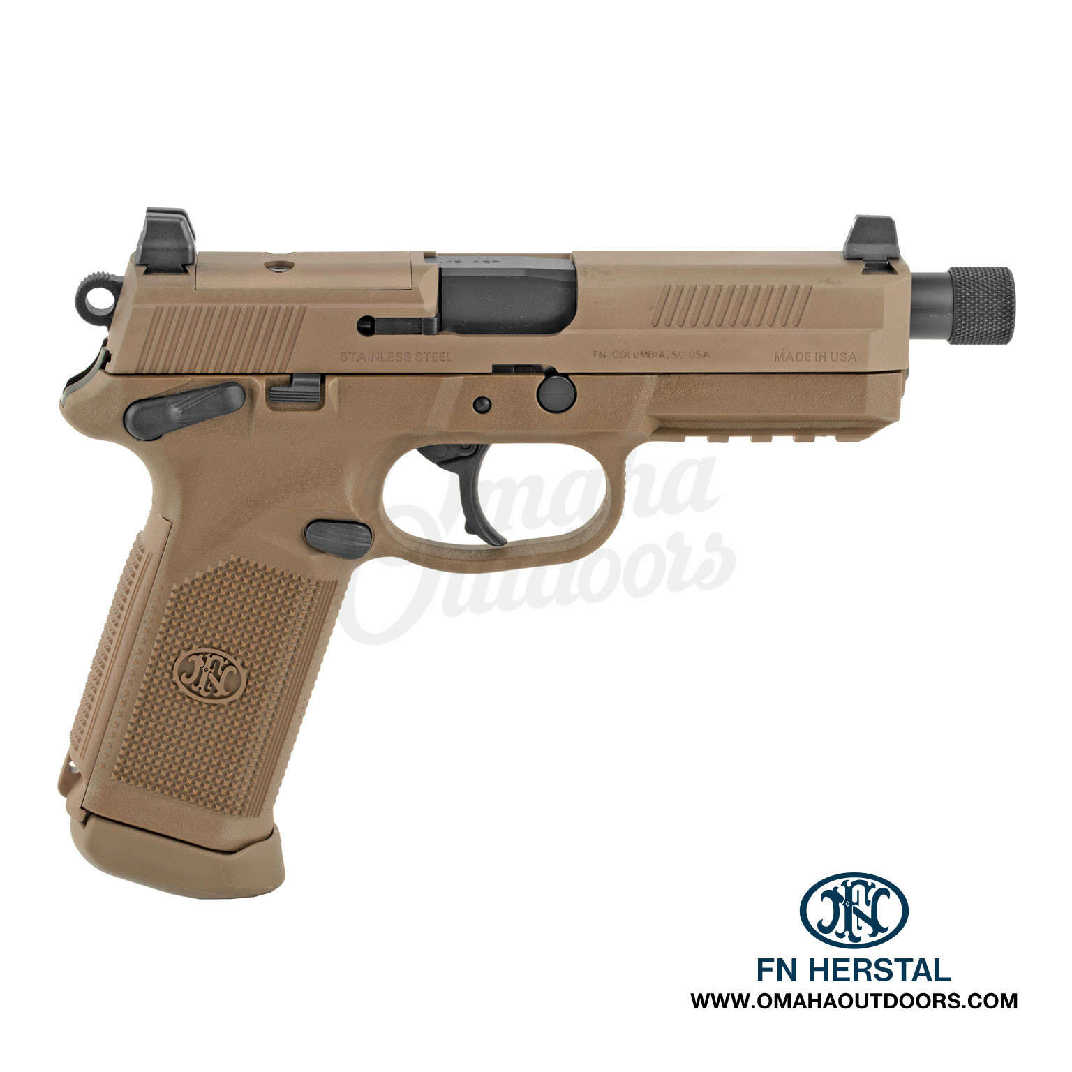 FN FNX-45 Tactical 66968 45acp - FDE