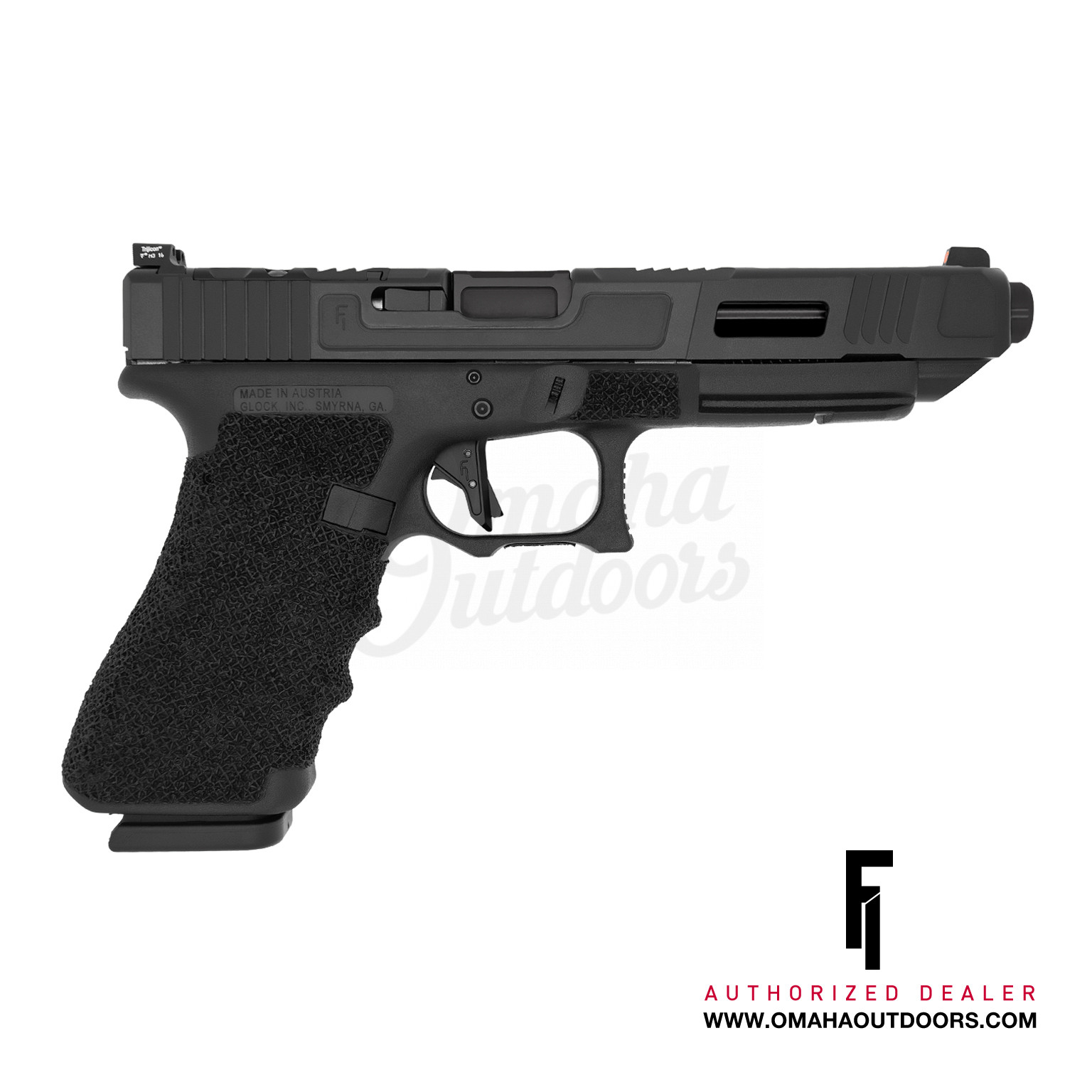 Fowler Modified Glock 34 Gen 3 Mk3 9mm Pistol Hd Xr Night Sights