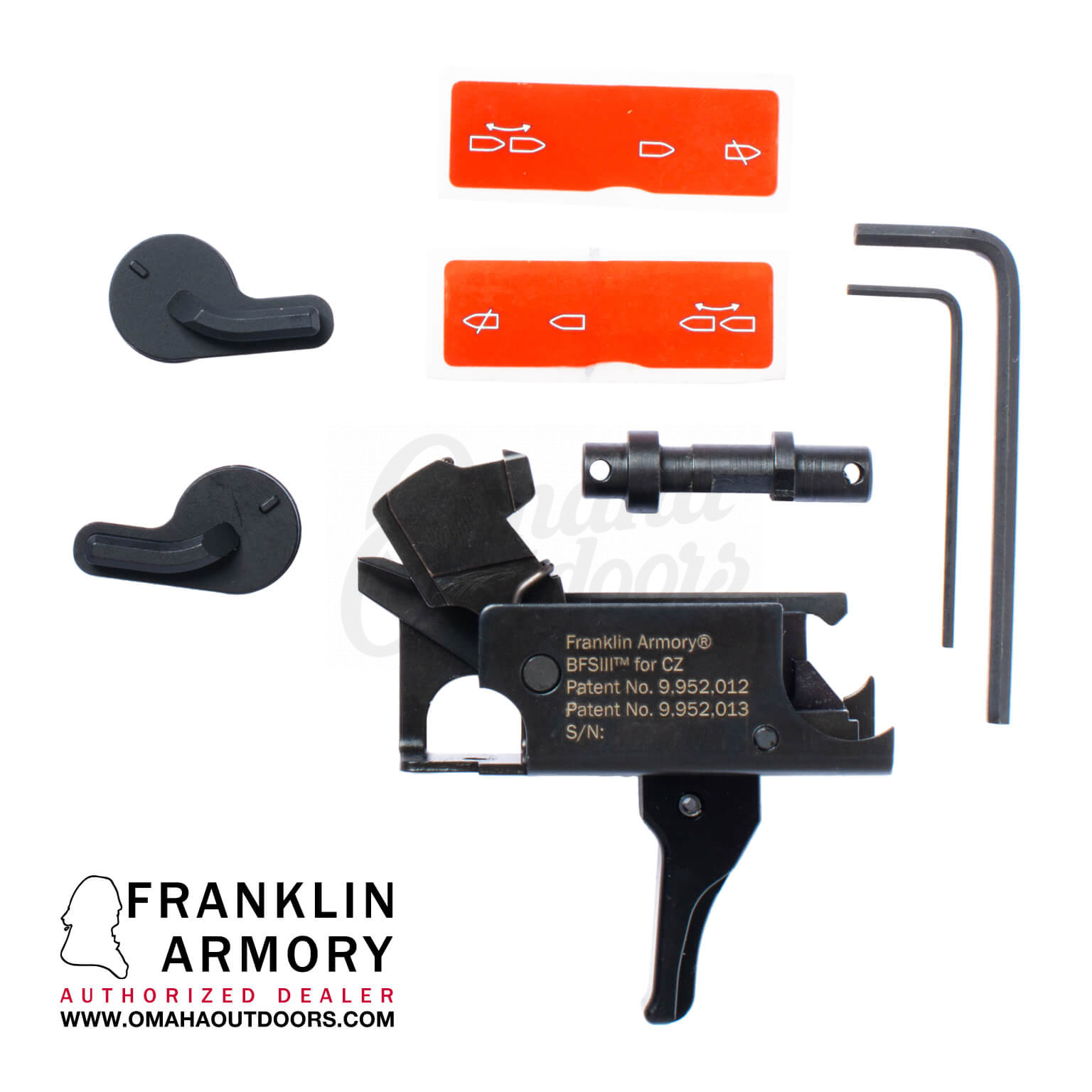 Franklin armory bfsiii cz s1 trigger