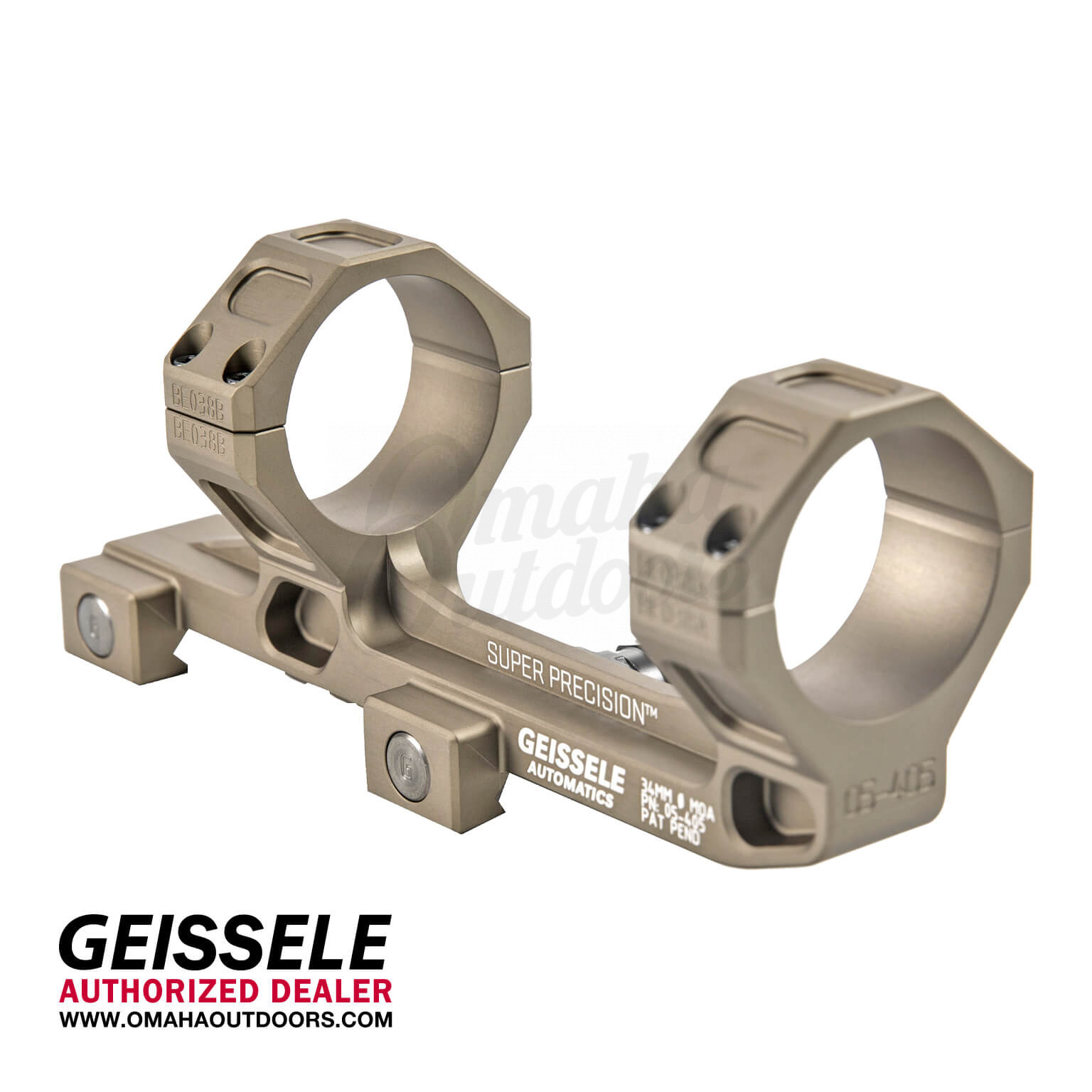 Notify Me - Geissele Super Precision Extended 34mm Scope Mount DDC ...