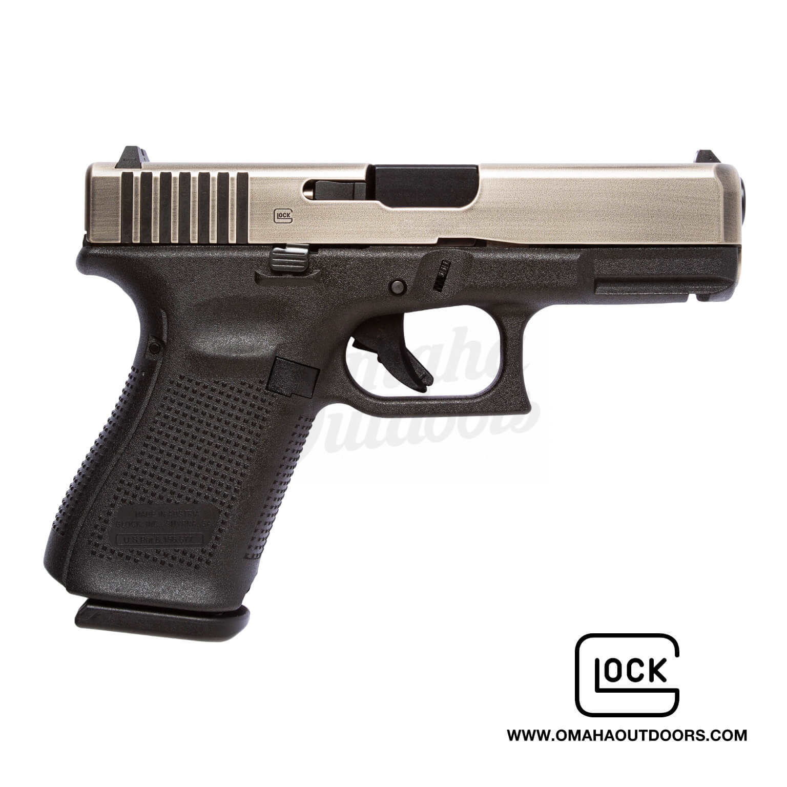 Glock 19 Gen 5 Disruptive Grey - Omaha Outdoors