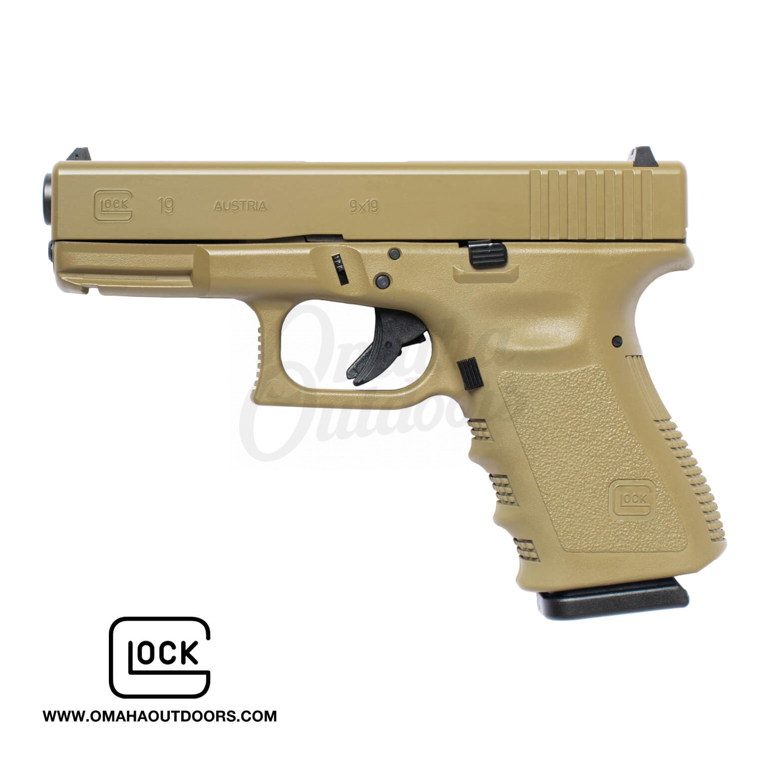 Glock 19 Gen 3 Full FDE - Omaha Outdoors