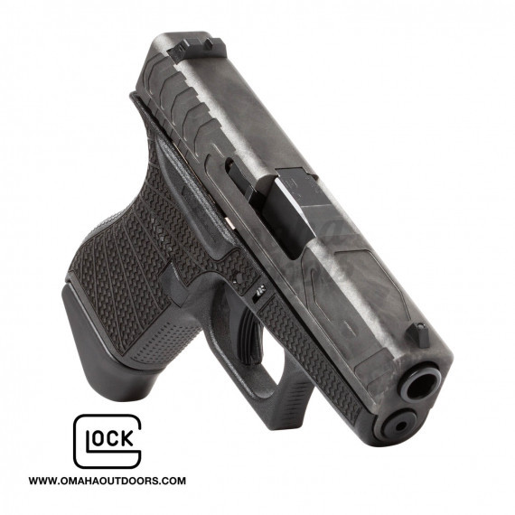 Glock 43 Diamond Sun Burst Pistol 6 RD 9mm M1 Milled Tungsten Grey ...