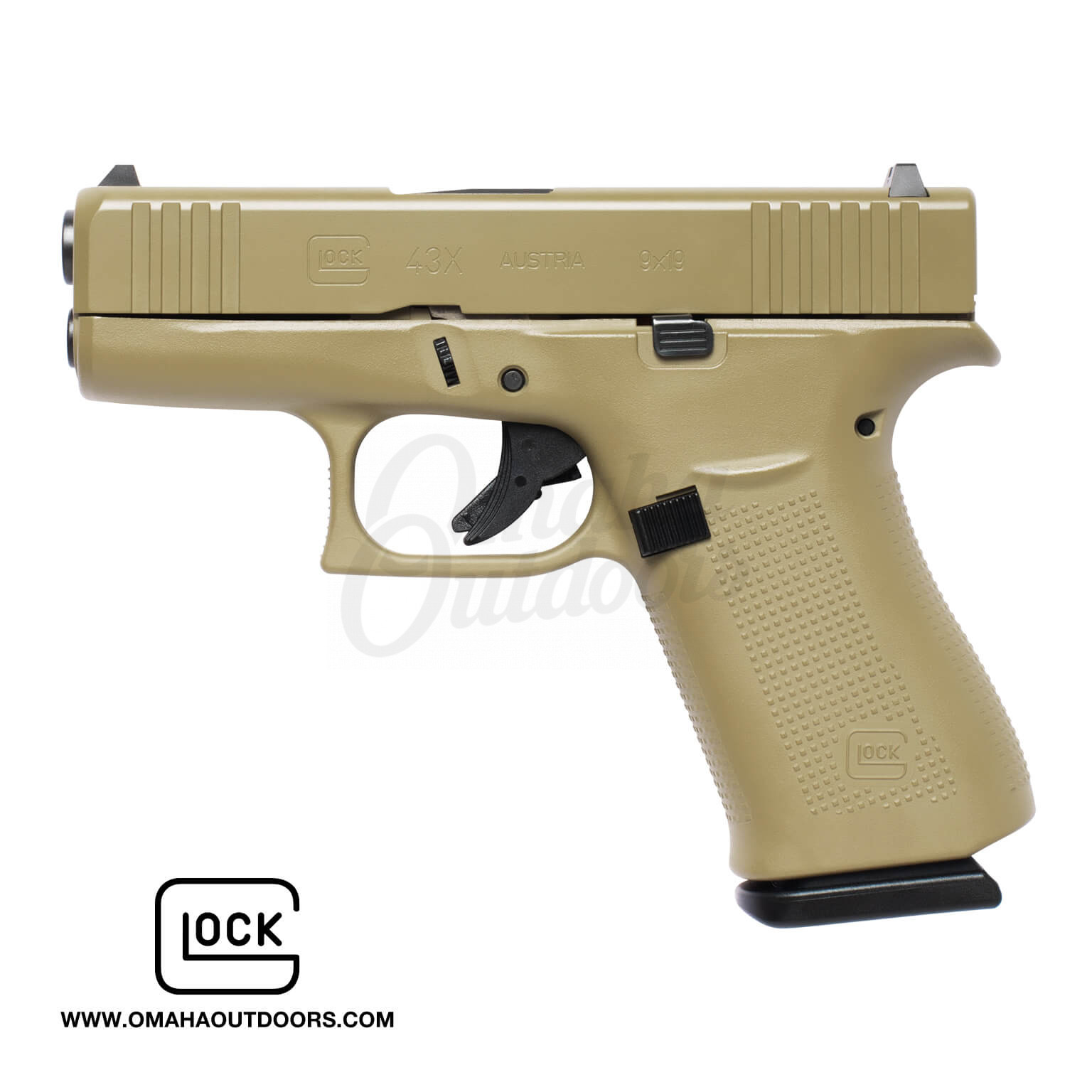 Glock 43X Full FDE - Omaha Outdoors