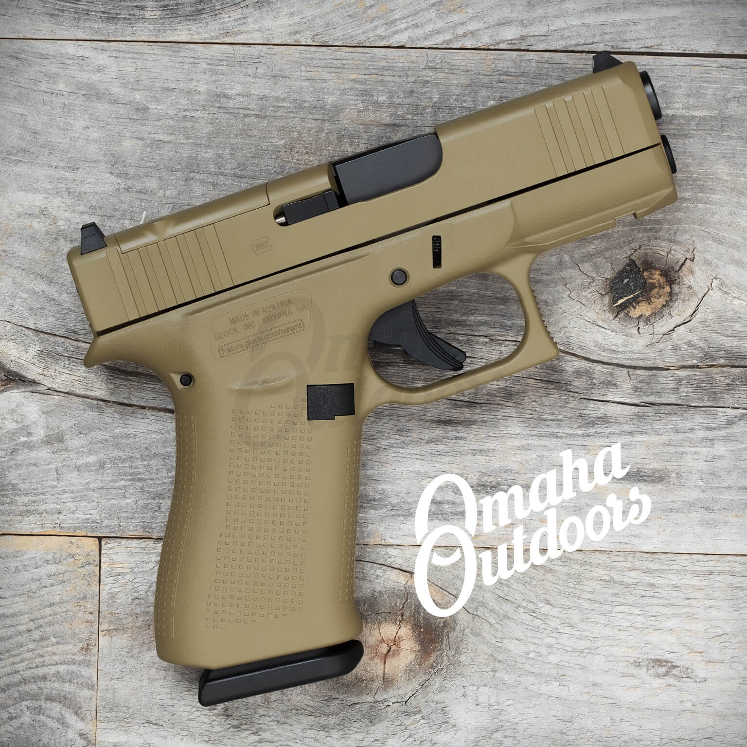 GLPX4350201FRMOSFDE Glock 43X MOS Full FDE Omaha Outdoors