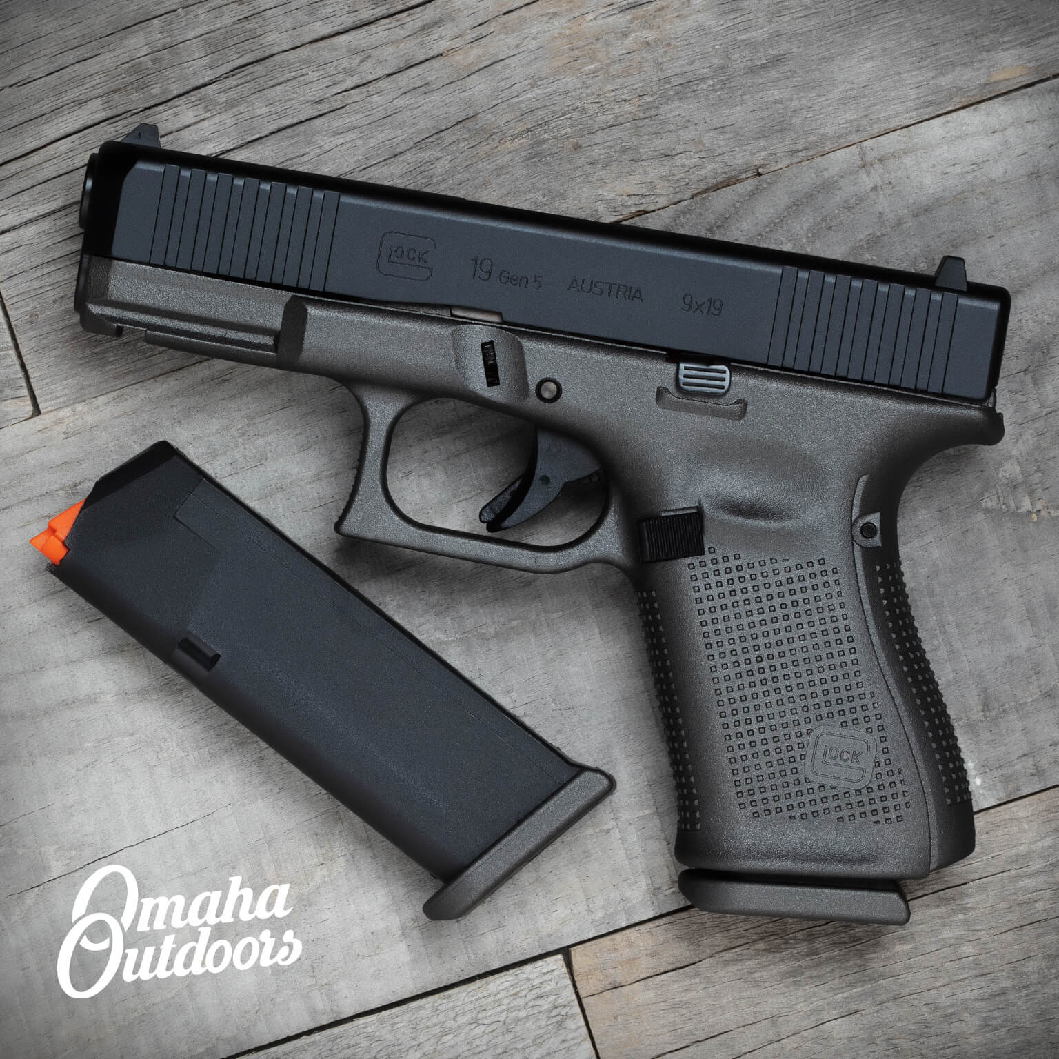 Glock 17 Gen 5 Disruptive Grey 10 Round - Omaha Outdoors