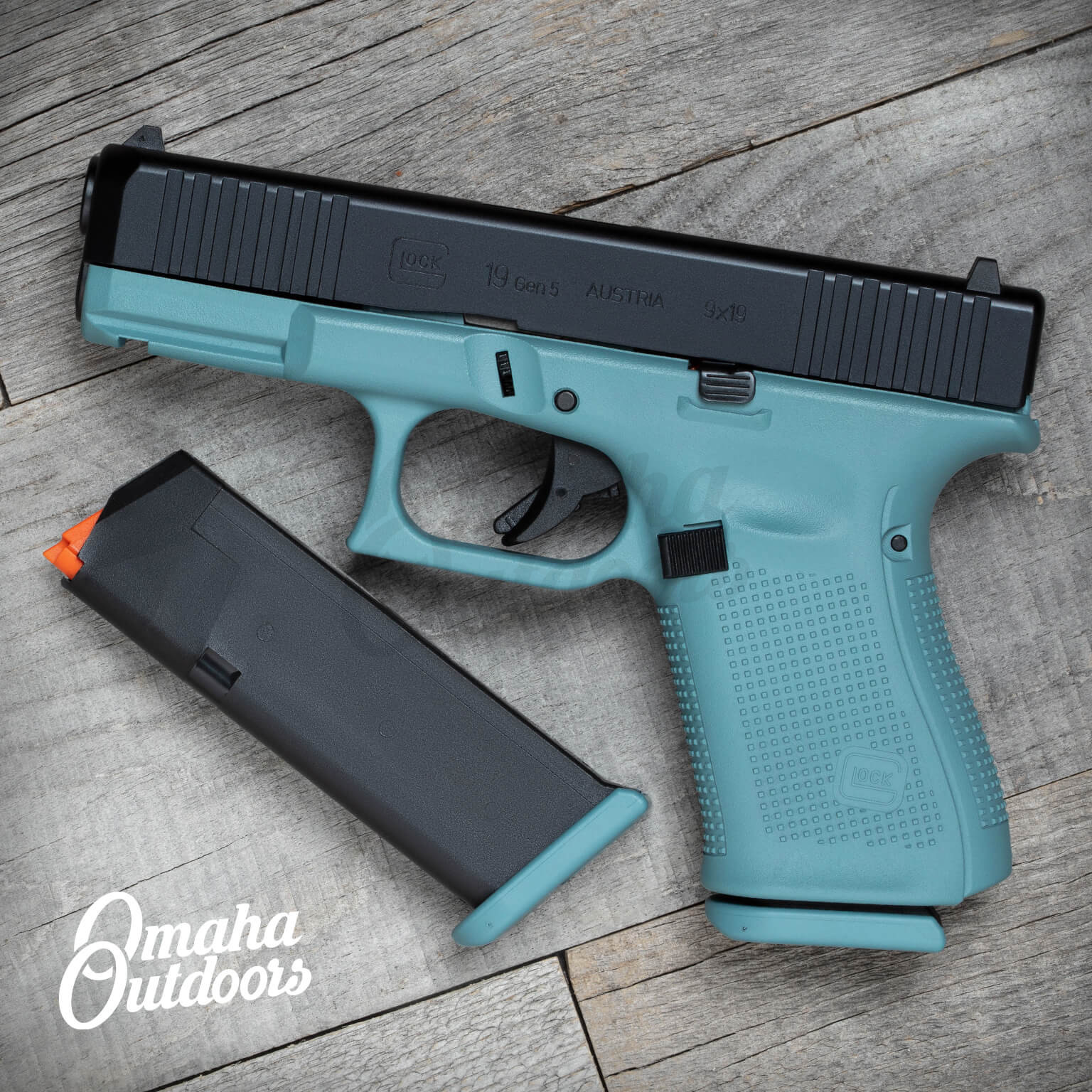 Glock 19 Gen 5 MOS OD Green - Omaha Outdoors