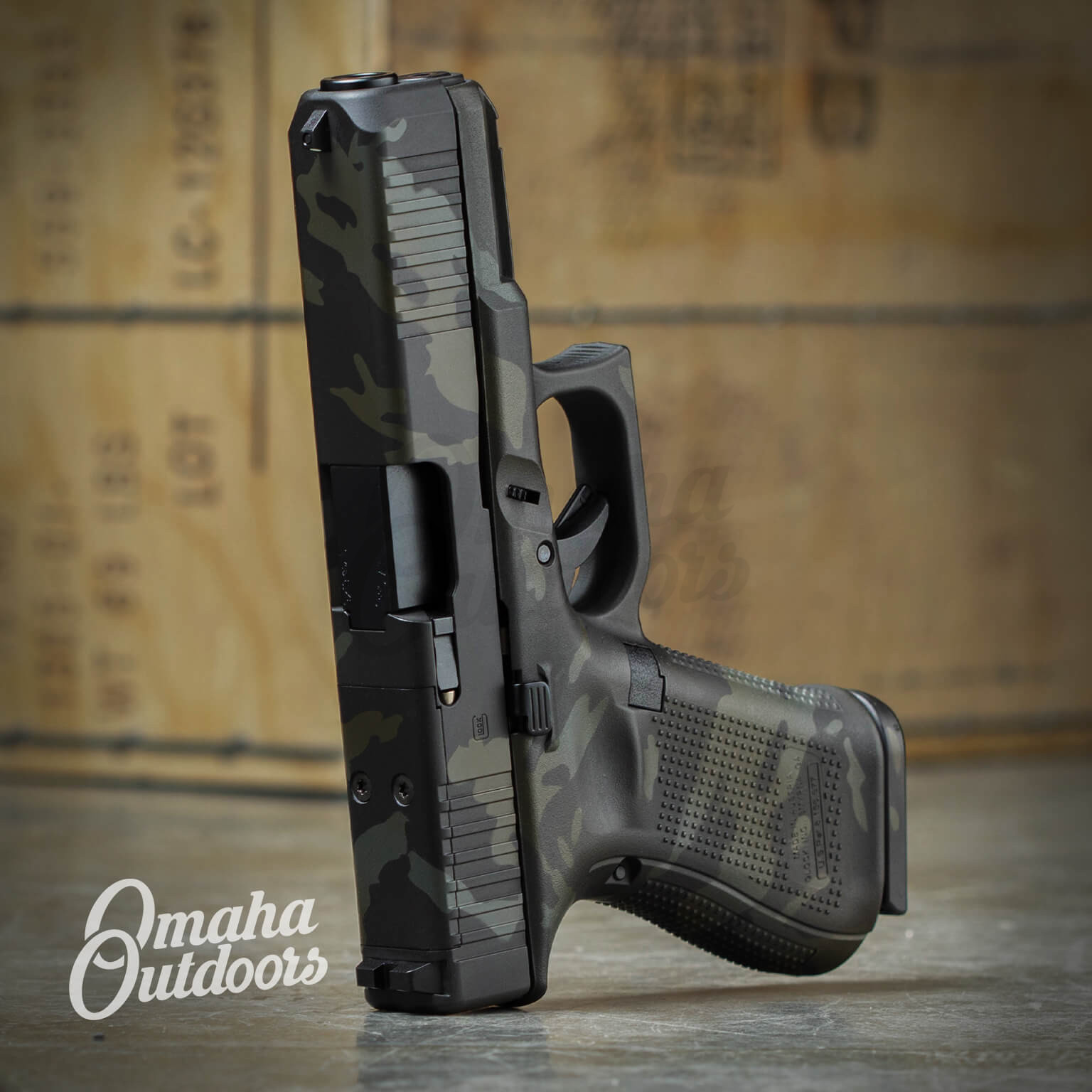 Glock 19 Gen 5 FS 9mm Pistol Patriot Brown/DDE