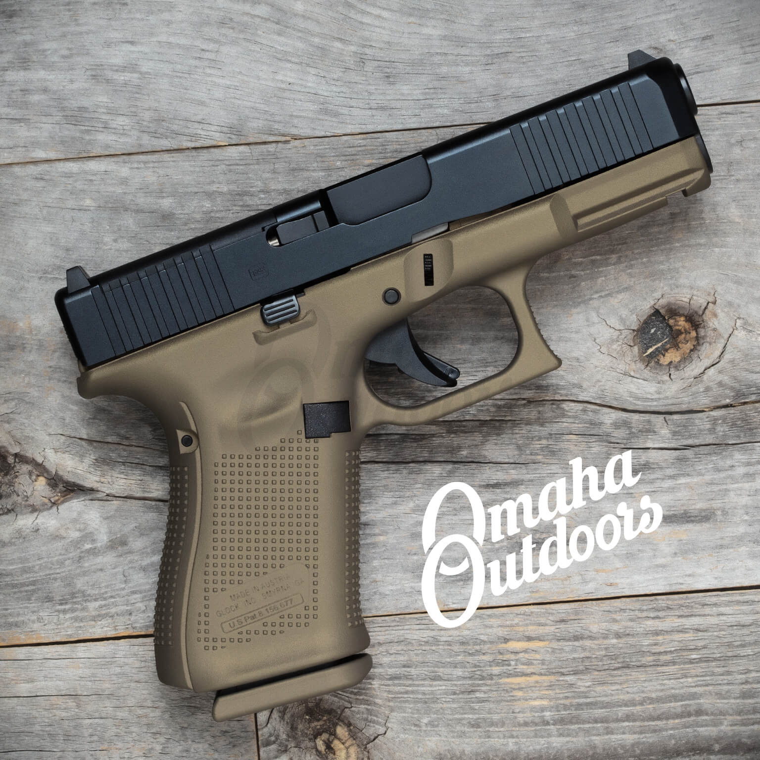 Glock 19 Gen 5 MOS Gamma Bronze - Omaha Outdoors