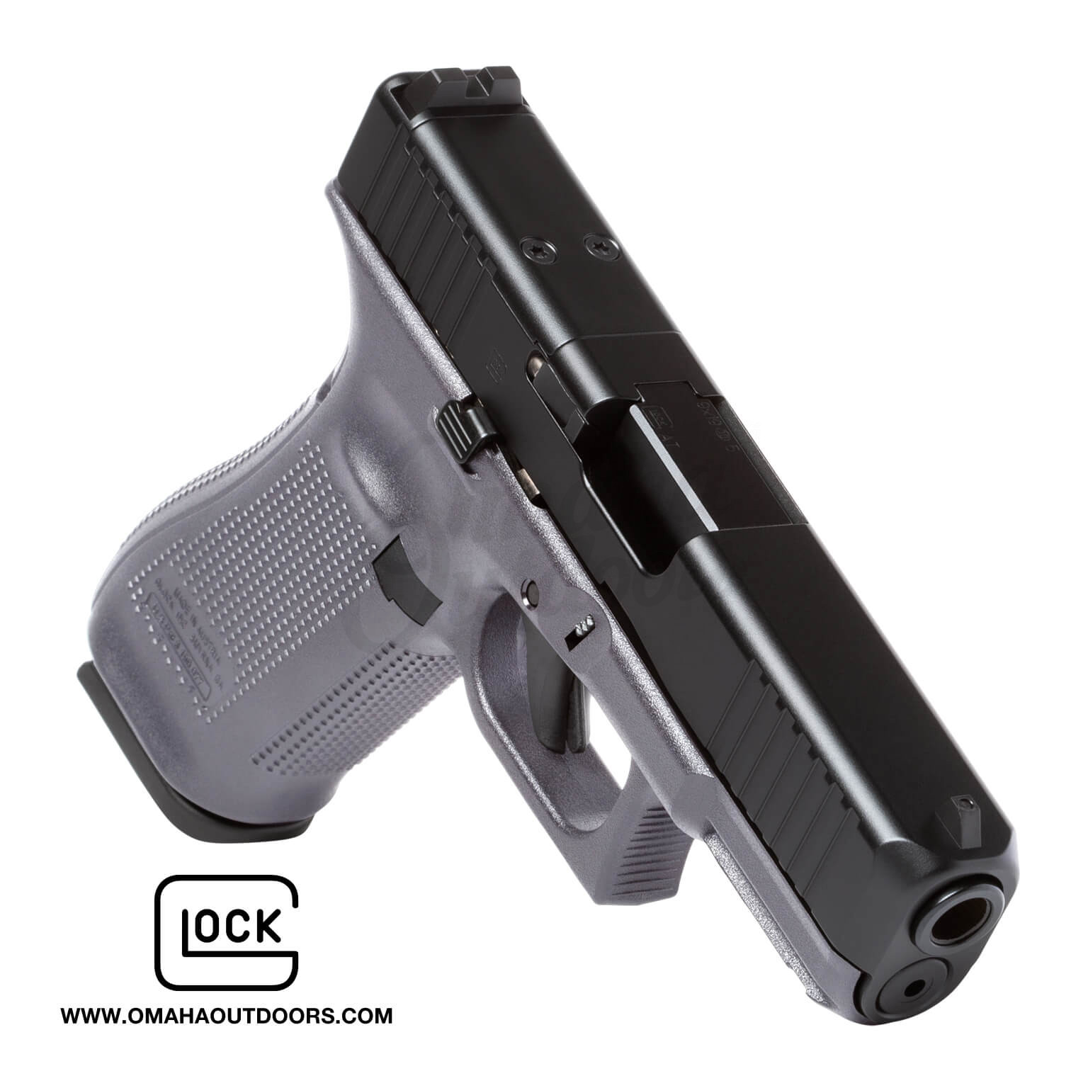 676538126743 Glock 45 MOS Grey - Omaha Outdoors