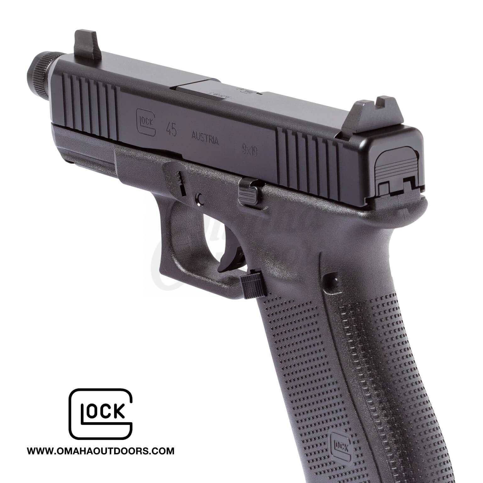 Glock Model 45 Gen5 MOS 9mm 17+1 capacity 4″ bbl optic ready - Saddle Rock  Armory