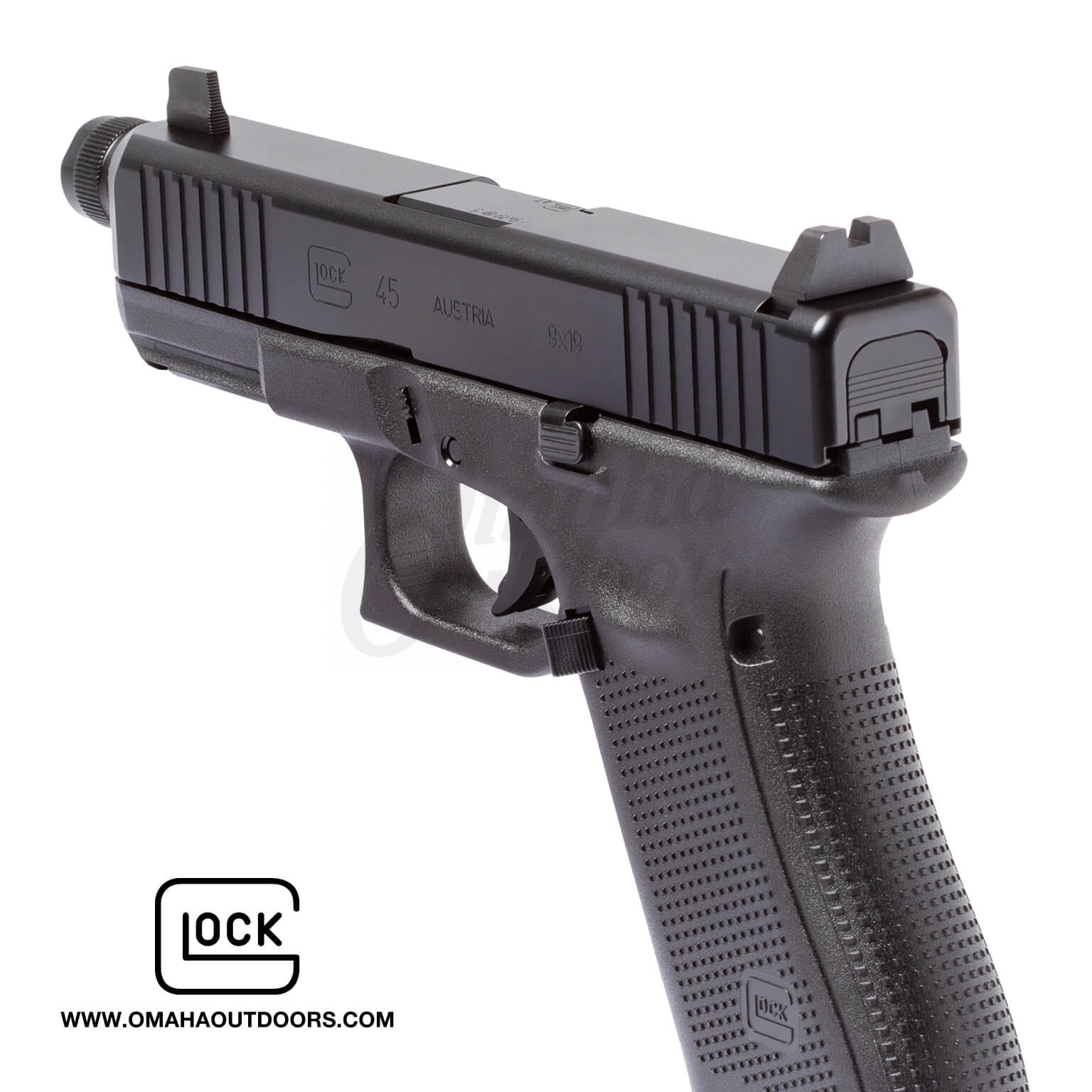 Glock 45 9mm With Threaded Barrel Omaha Outdoors